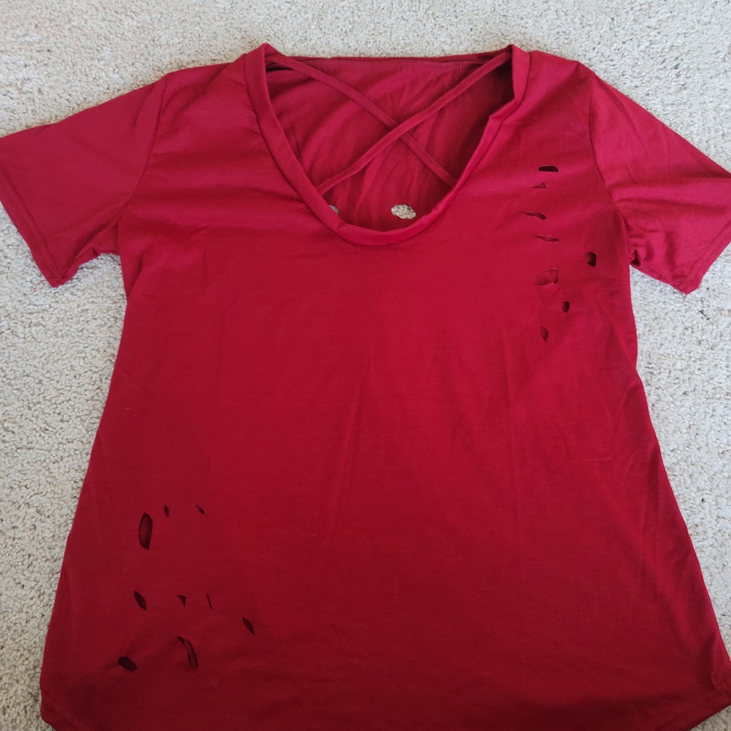 Custom Destructed Tee